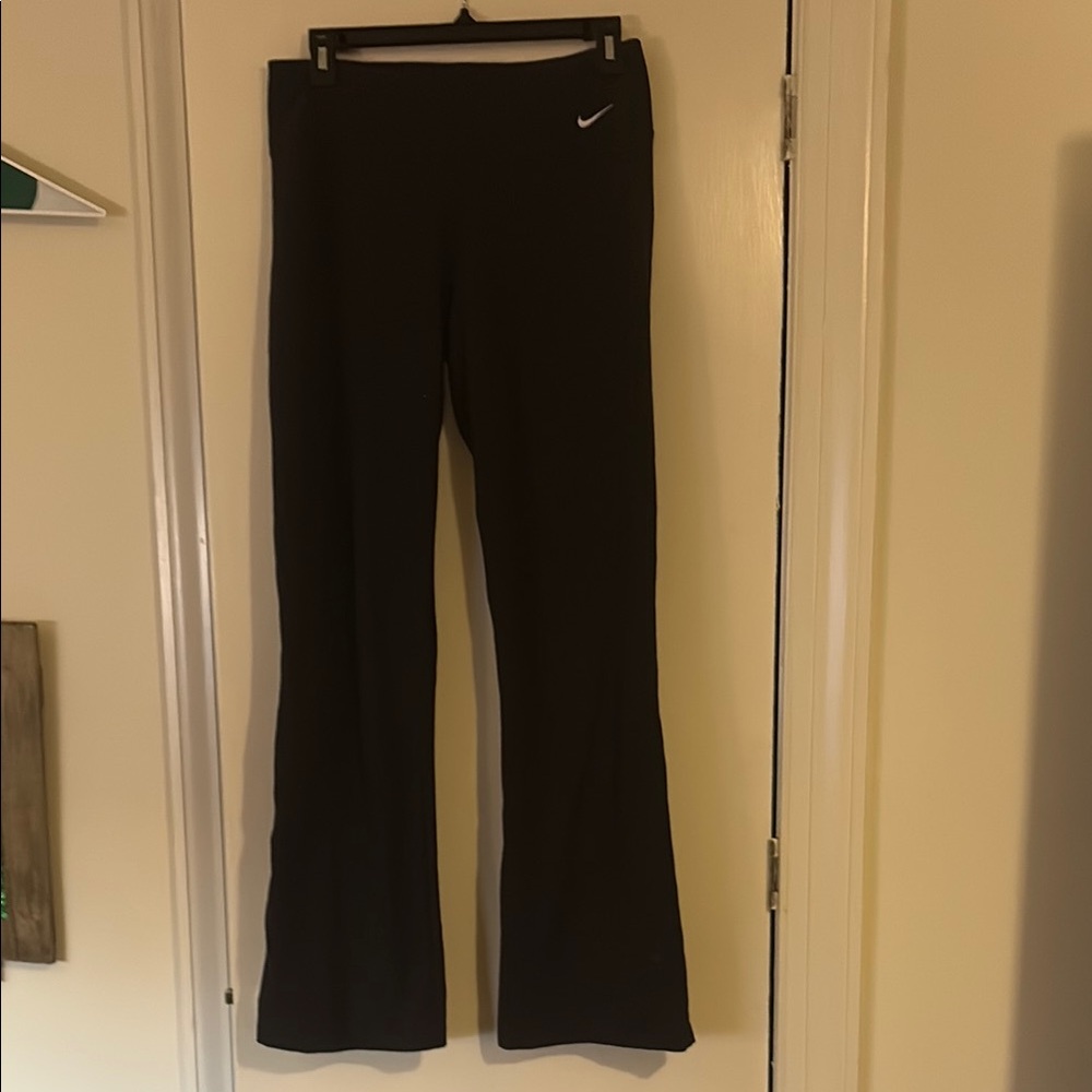 Nike Black Flare Boot Cut yoga Pants